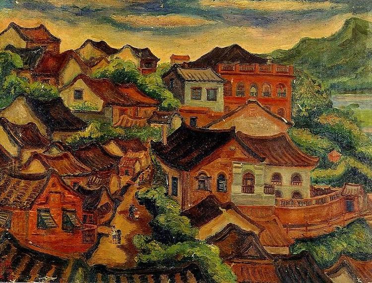 unknow artist Chen Chengpo china oil painting image